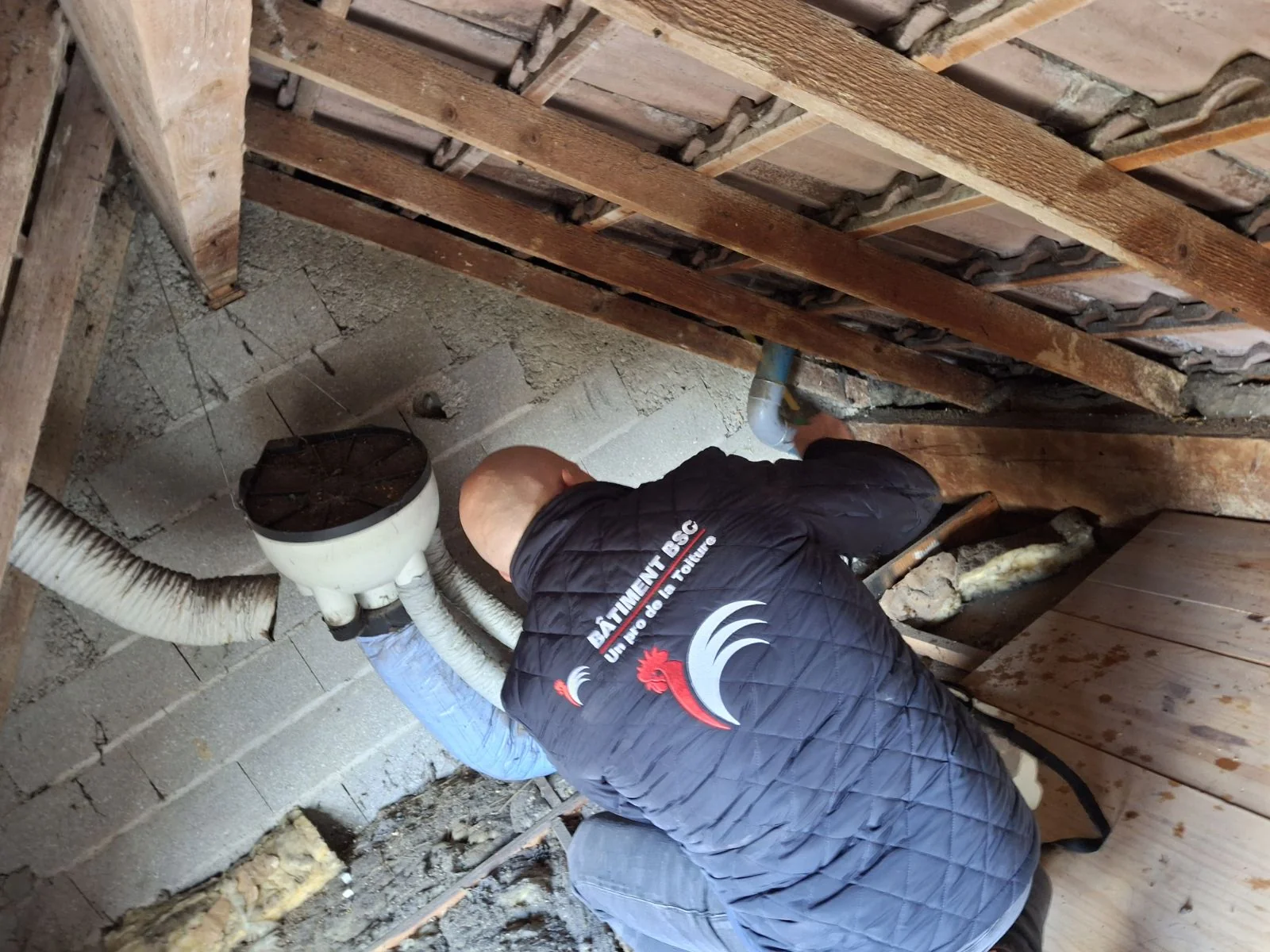 Inspection combles — BS Couvreur à Maincy