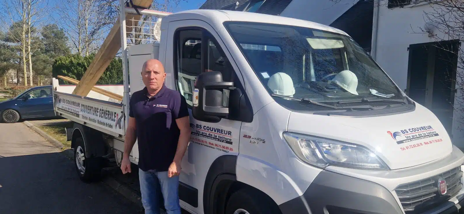 Steve BOGLIONI — Fondateur BS Couvreur, artisan couvreur en Seine-et-Marne